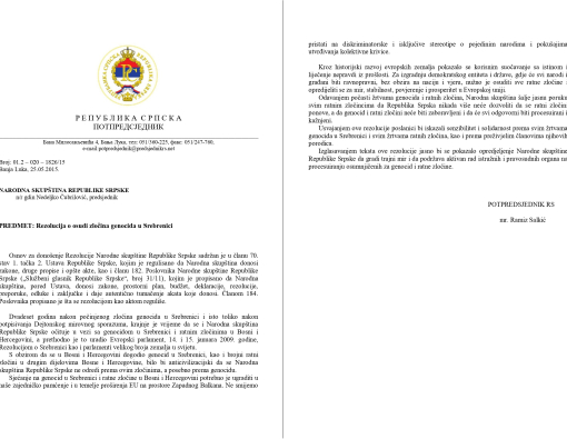 Salkić: Mi smo otvoreni za zajedničku borbu u NSRs-u, ali očito je da neki nisu spremni za borbu, jer su im slađe privilegije i dobri odnosi sa Stevandićem nego istina, pravda i interes Bošnjaka u ovom entitetu